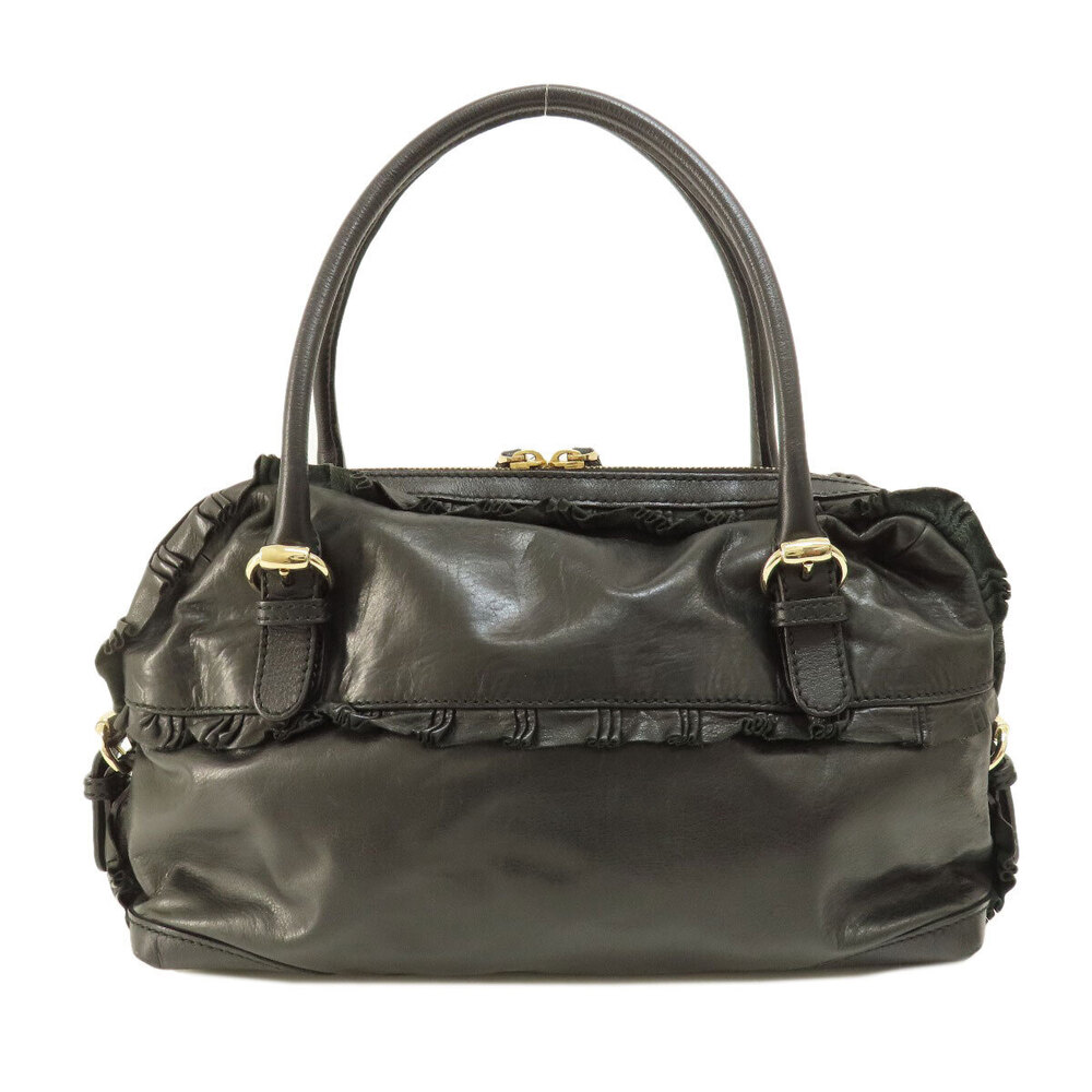 Gucci Leather Handbag Frill